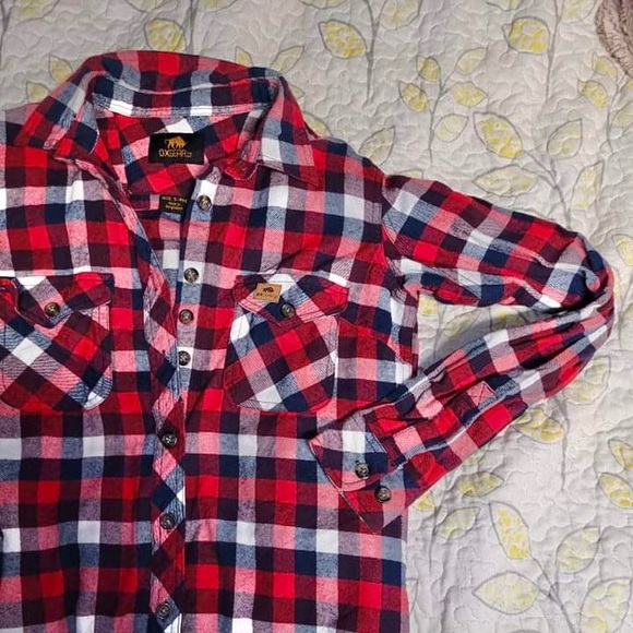 Women’s size small Oxgear plaid shirt perfect condition - Picture 2 of 3
